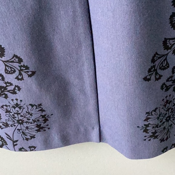 BODEN Blue With Black Design Dress - Picture 8 of 11